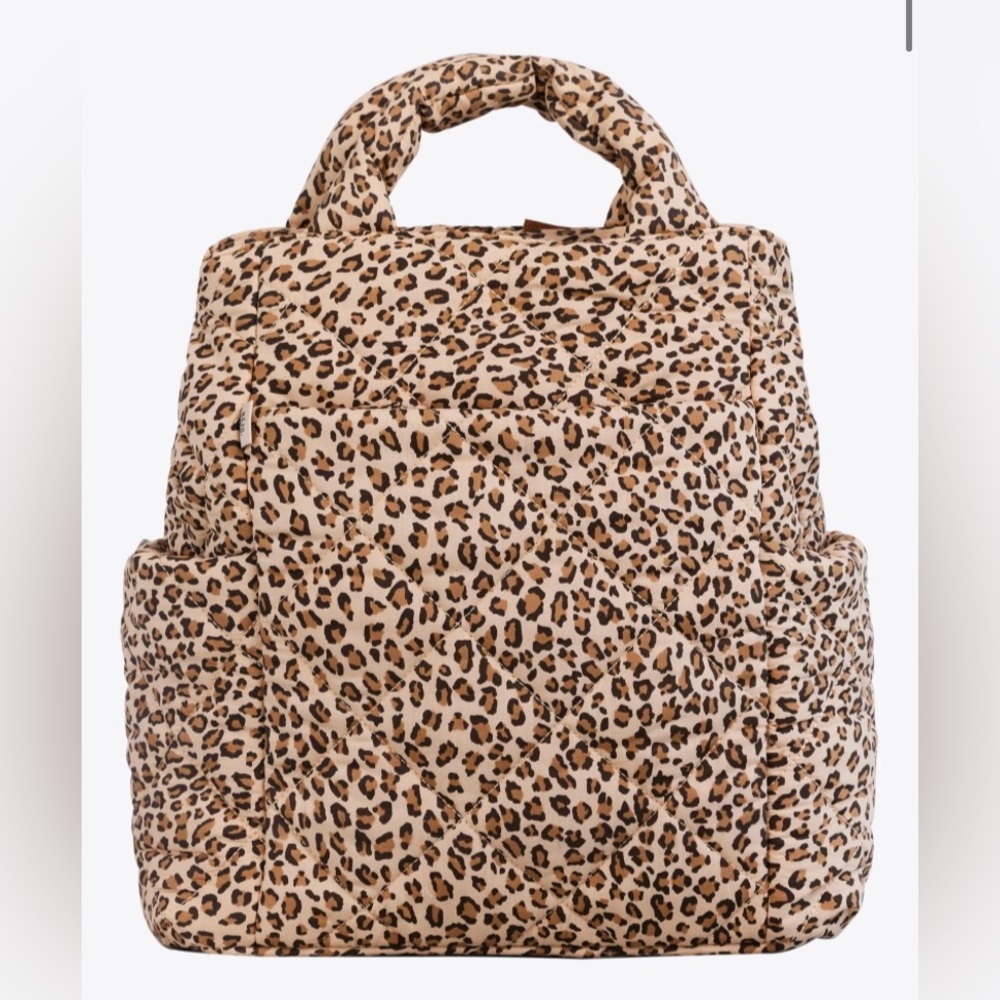 BÉIS / Beis x Elsa Hosk: The diaper Backpack Tote - Wild Child